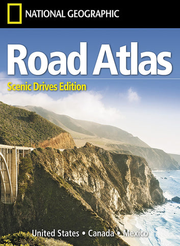 National Geographic Road Atlas 2024: Scenic Drives Edition [United States, Canada, Mexico] (National Geographic Recreation Atlas) [Paperback] National Geographic Maps