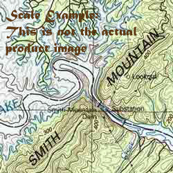 Clifton (Arizona Surface Management Status 1:100,000-Scale Topographic Map) - Wide World Maps & MORE!