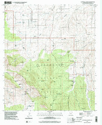 O'Donnell Canyon, Arizona (7.5'×7.5' Topographic Quadrangle) - Wide World Maps & MORE!