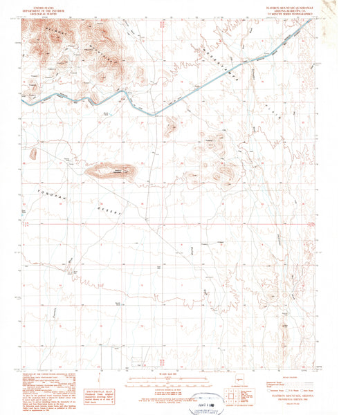 Flatiron Mountain 7.5' [Map] United States Geological Survey - Wide World Maps & MORE!