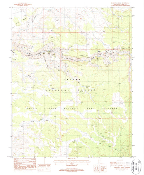 TOOTHPICK RIDGE 7.5' [Map] United States Geological Survey - Wide World Maps & MORE!