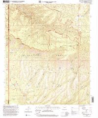 Baldy Bill Point, Arizona 1997 (7.5'×7.5' Topographic Quadrangle) [Map] United States Geological Survey - Wide World Maps & MORE!