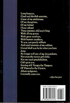 The Last of the Incas: The Rise and Fall of an American Empire [Hardcover] HYAMS, Edward and Ordish, George - Wide World Maps & MORE!