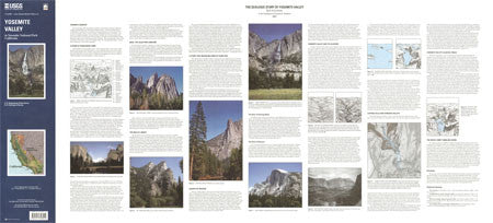 Map of Yosemite Valley, Yosemite National Park and Wilderness, California, Mariposa County - Wide World Maps & MORE!