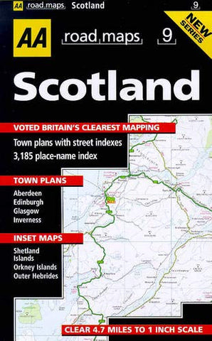 Scotland (AA Road Maps) [Map] - Wide World Maps & MORE!