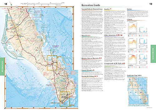 Baja California Road and Recreation Atlas - 2nd Edition, 2024 - Wide World Maps & MORE!