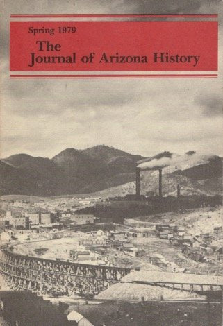 Journal of Arizona History (Spring, 1979) (Vol. 20, No. 1) [Paperback] A. Tracy Row