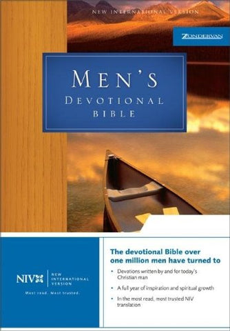 NIV Mens Devotional Bible Zondervan - Wide World Maps & MORE!