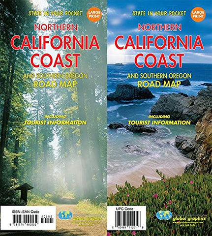 Northern California Coast, California Regional Map [Map] GM Johnson - Wide World Maps & MORE!