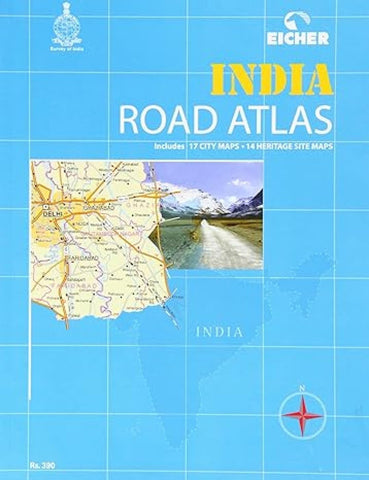Eicher India Road Atlas [Paperback] Eicher Goodearth Limited - Wide World Maps & MORE!