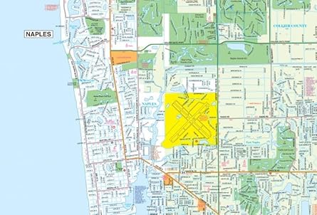 Naples / Marco Island, Florida Street Map [Map] GM Johnson - Wide World Maps & MORE!