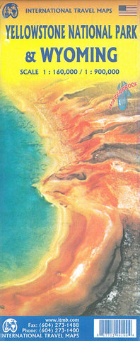 Yellowstone National Park & Wyoming Travel Reference Map 1:160K/900K [Map] - Wide World Maps & MORE!