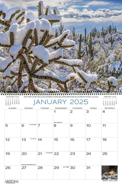 Arizona Highways 2025 Classic Wall Calendar Arizona Highways Contributors - Wide World Maps & MORE!