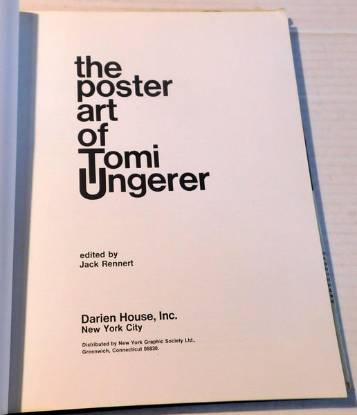 The Poster Art of Tomi Ungerer [Hardcover] Jack Rennert