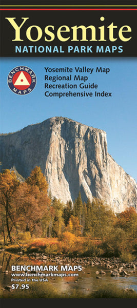 Yosemite National Park, California Recreation Map - Wide World Maps & MORE!