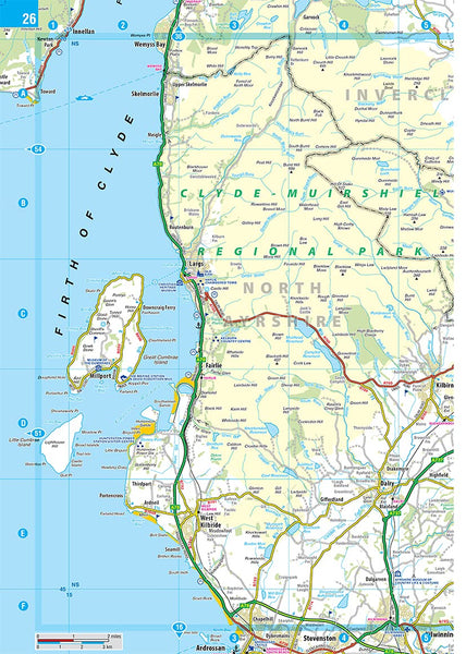 Philip's Navigator Scotland (Philip's Road Atlases) [Spiral-bound] Philip's Maps - Wide World Maps & MORE!