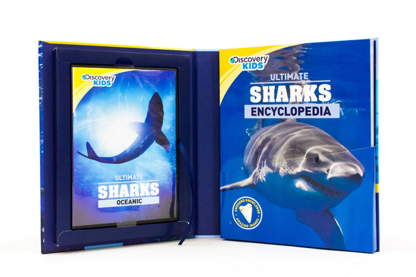 Discovery Kids Ultimate Sharks Encyclopedia: Extraordinary Facts, Amazing Images, Awesome Knowledge (Discovery Book+dvd) Parragon and De Ste Croix, Philip