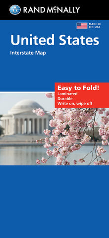 Rand McNally Easy to Fold: United States Laminated Map [Map] Rand McNally - Wide World Maps & MORE!