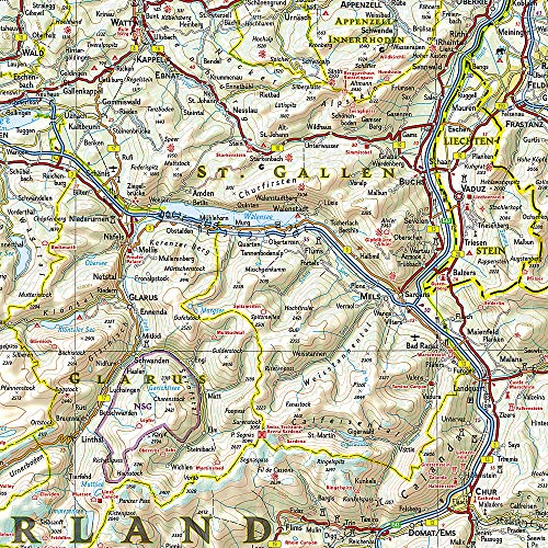 Switzerland Map (National Geographic Adventure Map, 3320) [Map] National Geographic Maps