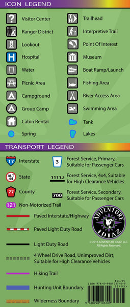 Arizona Hunt Unit 06A Map - Exceptional Design and Readability - 1:100,000 Scale & Water Resistant - Multi-Sourced Road Names - Extensive Water Source Icons - Compact & Field Ready! - Wide World Maps & MORE!