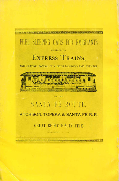 The birth of the Atchison, Topeka, and Santa Fe Railroad [Paperback] Snell, Joseph W and Photos - Wide World Maps & MORE!