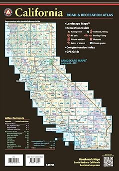 California Road and Recreation Atlas - Wide World Maps & MORE!