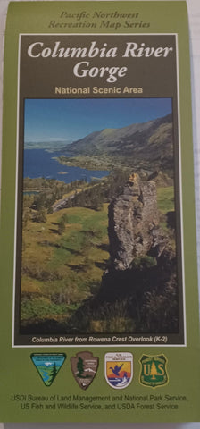 Columbia River Gorge: National Scenic Area [Map] - Wide World Maps & MORE!