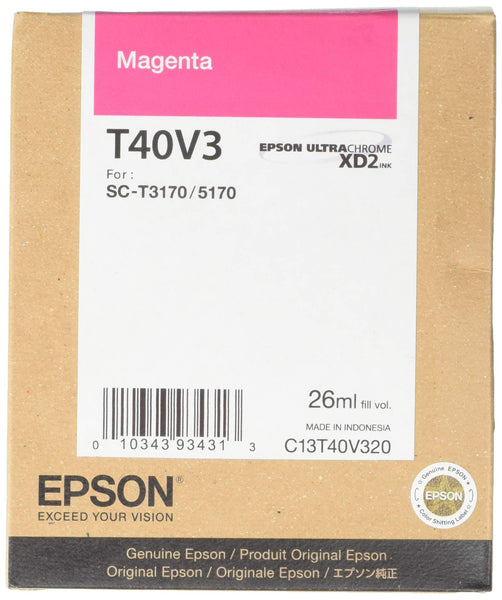 EPSON T40W120 HIGH CAPACITY CARTRIDGE INK - Wide World Maps & MORE!