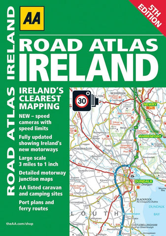 Road Atlas Ireland (Aa Road Atlas) by AA Publishing (30-Apr-2012) Paperback [Unknown Binding] A.A. Publishing - Wide World Maps & MORE!