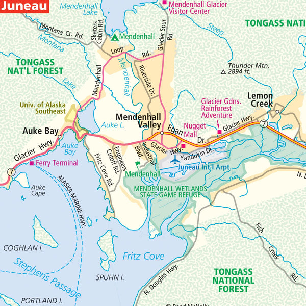 Rand McNally Easy to Fold: Alaska State Laminated Map - Wide World Maps & MORE!
