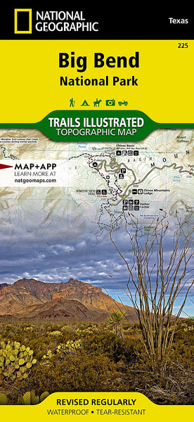 Big Bend National Park, Texas (Trails Illustrated Map, 225)