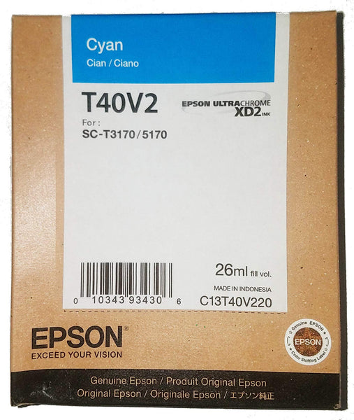 EPSON T40W120 HIGH CAPACITY CARTRIDGE INK - Wide World Maps & MORE!