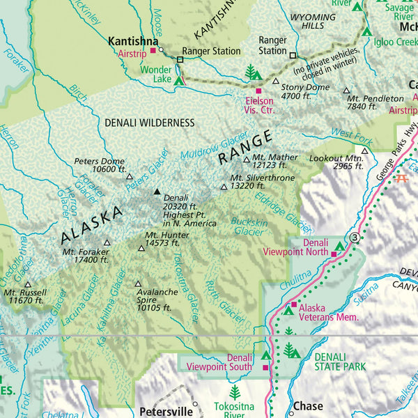 Rand McNally Easy to Fold: Alaska State Laminated Map - Wide World Maps & MORE!