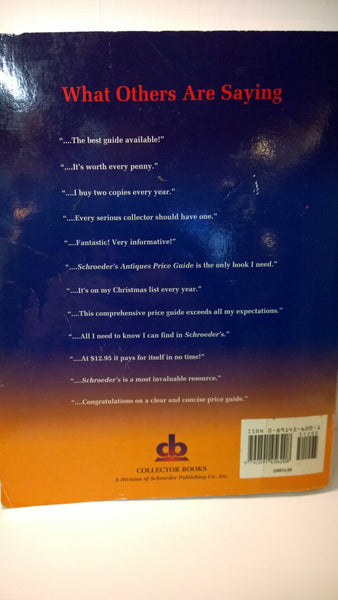 Schroeder's Antiques Price Guide [Paperback] Huxford Sharon & Huxford, Bob, Editors - Wide World Maps & MORE!