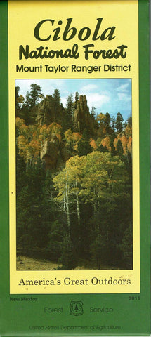 Cibola National Forest: Mount Taylor Ranger District (America's Great Outdoors: New Mexico) - Wide World Maps & MORE!