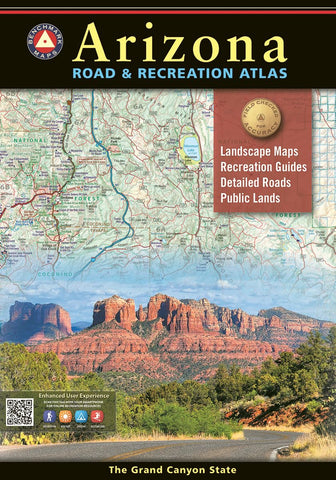 Arizona Road & Recreation Atlas - 13th Edition, 2024 Gift Atlas - Wide World Maps & MORE!