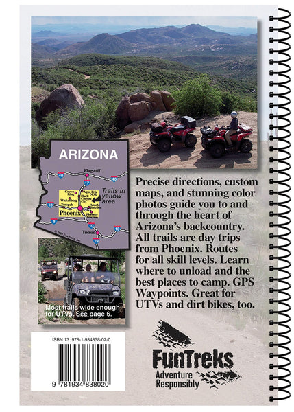 Atv Trails Guide Arizona Phoenix Region Wells, Charles a and Peterson, Matt