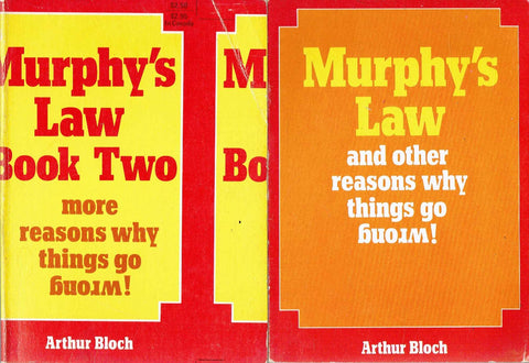 Murphy's Law Book Two: More Reasons Why Things Go Wrong! Bloch, Arthur