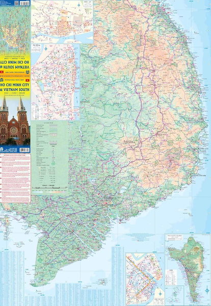 Ho Chi Minh City & Southern Vietnam Travel Reference Map 1:13K/1:920K [Map] ITMB Publishing Ltd - Wide World Maps & MORE!