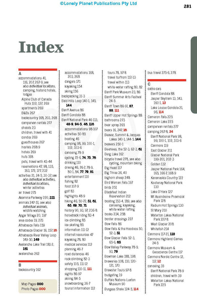 Lonely Planet Banff, Jasper and Glacier National Parks (Travel Guide) - Wide World Maps & MORE!