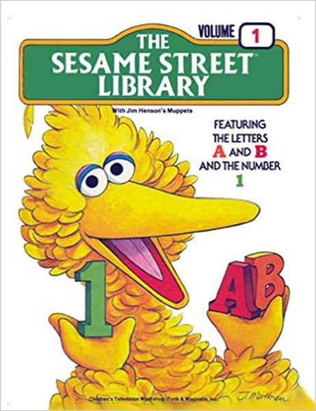 The Sesame Street Library: With Jim Henson's Muppets, Vol. 1 [Hardcover] Frith, Michael K.; Crawford, Mel; Children's Telev - Wide World Maps & MORE!