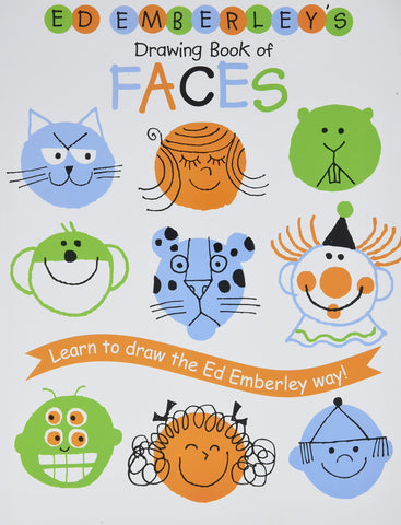 Ed Emberley's Drawing Book of Faces (REPACKAGED) (Ed Emberley Drawing Books) [Paperback] Emberley, Ed - Wide World Maps & MORE!
