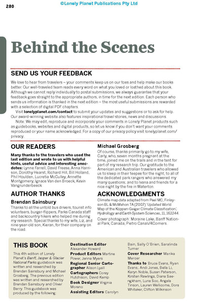 Lonely Planet Banff, Jasper and Glacier National Parks (Travel Guide) - Wide World Maps & MORE!