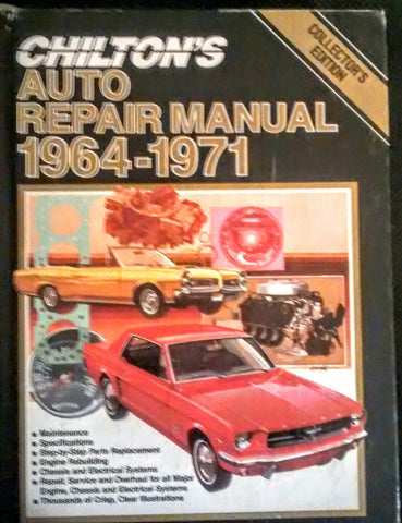 Chilton's Auto Repair Manual 1964-71 Chilton - Wide World Maps & MORE!