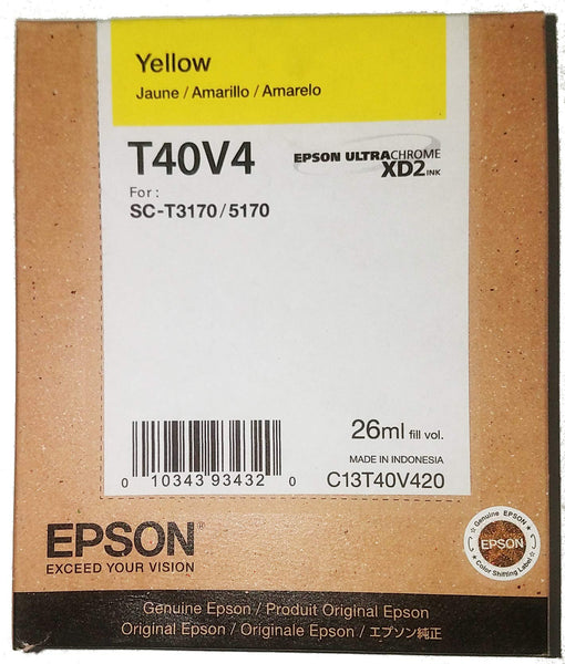EPSON T40W120 HIGH CAPACITY CARTRIDGE INK - Wide World Maps & MORE!