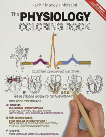 Physiology Coloring Book, The [Paperback] Kapit, Wynn; Macey, Robert and Meisami, Esmail - Wide World Maps & MORE!