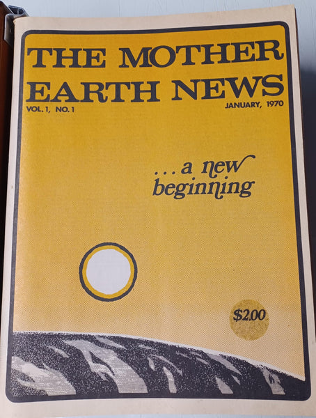 The Mother Earth News January 1970 Volume 1 Issue 1 to Issue 11 [Hardcover] John and Jane Shuttleworth - Wide World Maps & MORE!