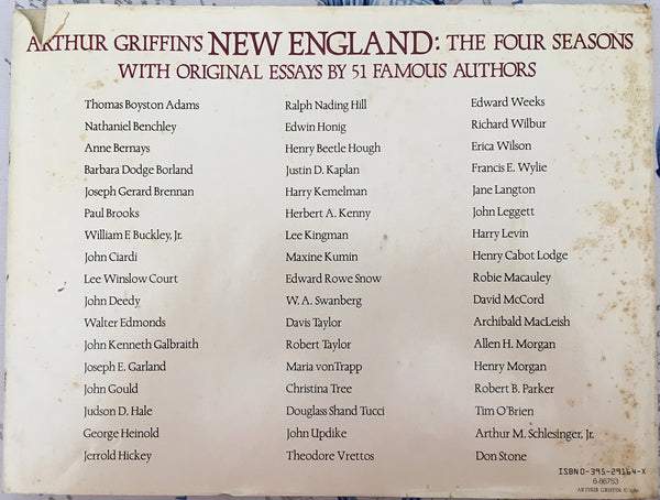 Arthur Griffin's New England, the Four Seasons Griffin, Arthur - Wide World Maps & MORE!