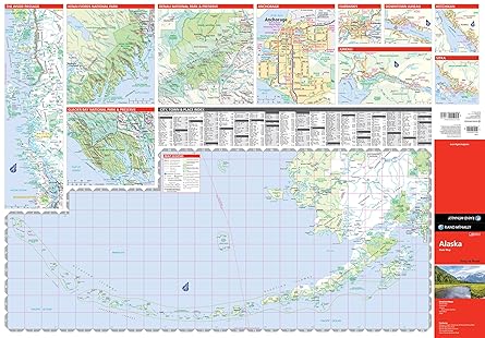 Easy To Read! Alaska State Map - Wide World Maps & MORE!