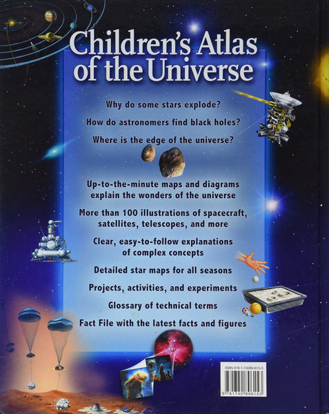 Children's Atlas of the Universe [Hardcover] Robert Burnham - Wide World Maps & MORE!